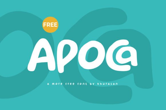 Apoca: A Handwritten Font for Creative Projects