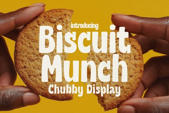 Biscuit Munch Font for Business Branding