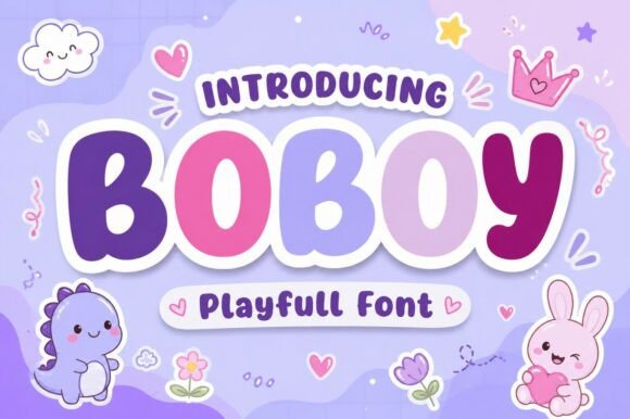 Boboy Font: Warm and Organic