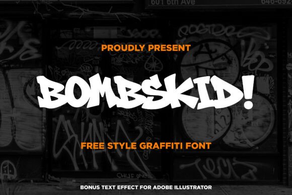Bombskid Font for Bold Branding
