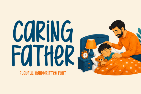 Caring Father Font