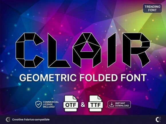 Clair Font for Creative Projects