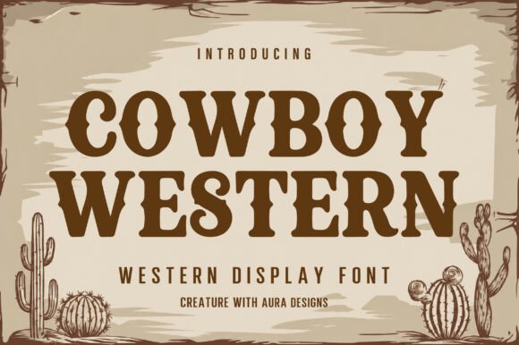 Cowboy Western Font Review
