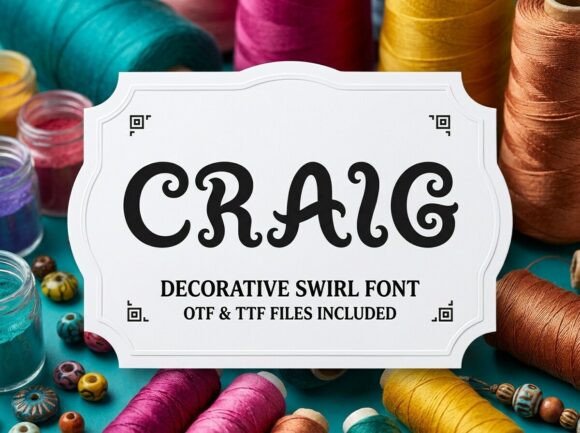 Craig Font for Bold Branding