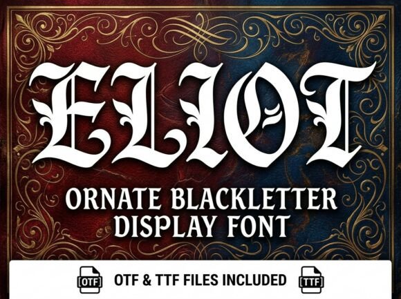 Eliot: A Bold Display Font for Impactful Campaigns
