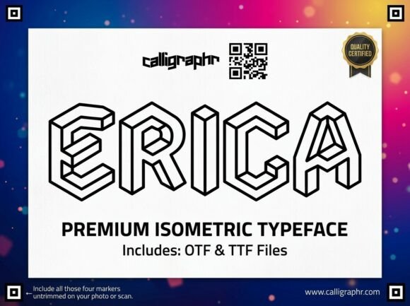 Erica: A Bold Display Font