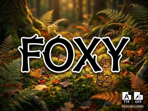 Foxy Font for Business Branding