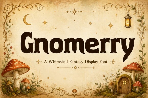 Gnomerry Font for Whimsical Branding