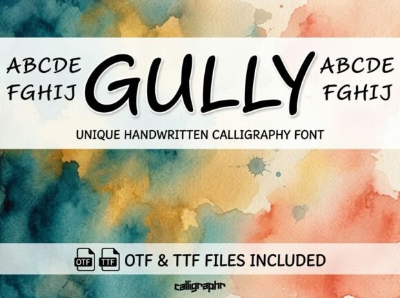 Gully Font: A Bold Statement for Creative Makers