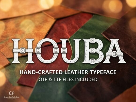 Houba: A Bold Typeface for Creative Expression