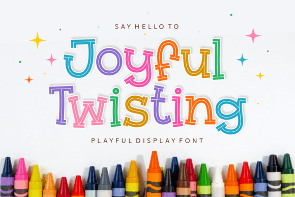 Joyful Twisting Font for Business Branding