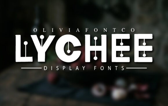 Lychee Font: Bold and Beautiful