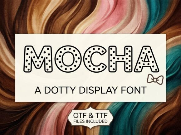 Mocha Font for Web Design