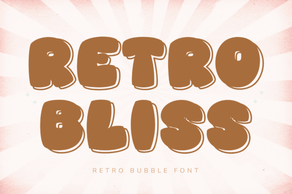Retro Bliss Font for Nostalgic Design
