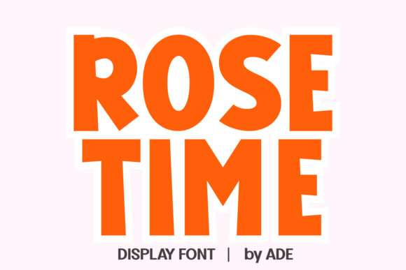 Rose Time Font for Web Design