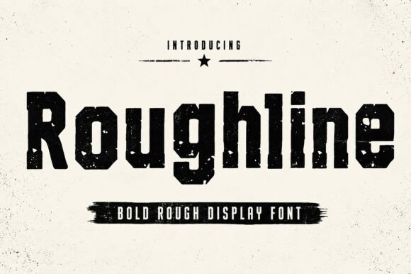 Roughline Font for Bold Branding