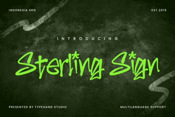 Sterling Sign Font for Bold Branding