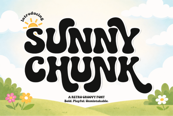 Sunny Chunk Font for Creative Projects