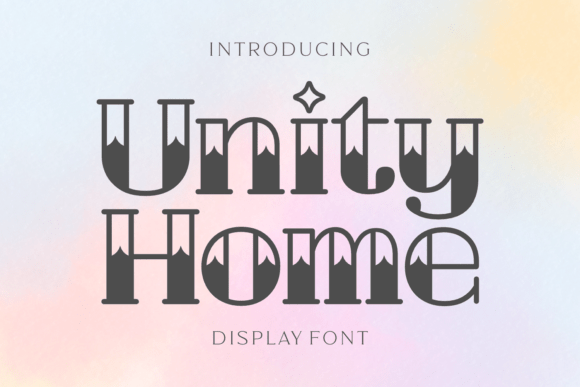 Unity Home Font Review