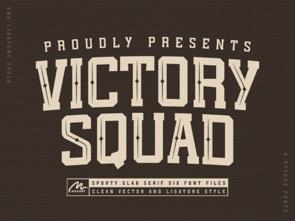 Victory Squad Font for Bold Branding
